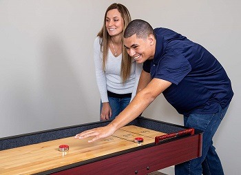 12 foot shuffleboard table