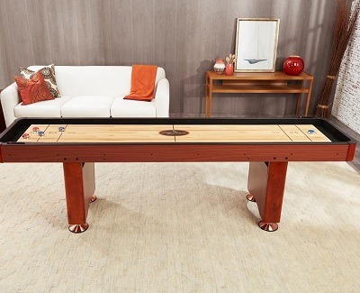 9 foot shuffleboard table