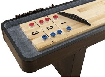 Carmelli Dark Cherry 9 Foot Shuffleboard Table review