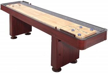 Carmelli Dark Cherry 9 Foot Shuffleboard Table