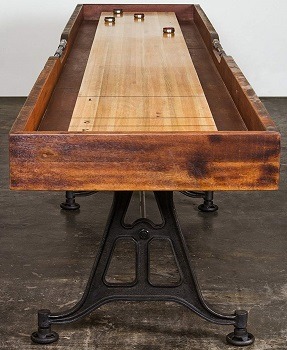 Nuevo Reclaimed Wood Shuffleboard Table review