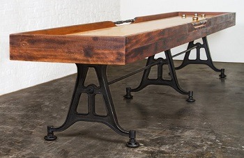 Nuevo Reclaimed Wood Shuffleboard Table