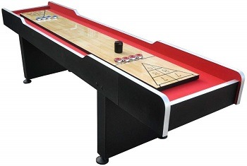 Pool Central Recreational Shuffleboard Game Table