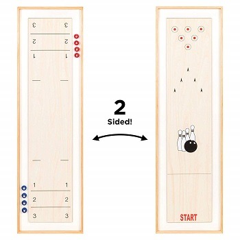 bowling pins for shuffleboard table