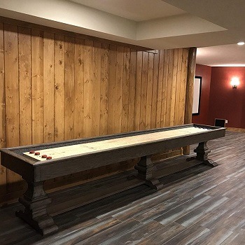 industrial shuffleboard table