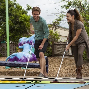 outdoor shuffleboard