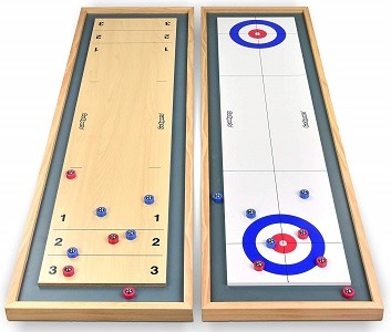 portable shuffleboard table