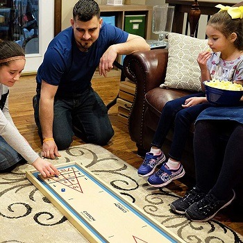 small shuffleboard table