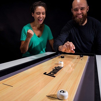 tabletop shuffleboard game