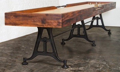 wooden shuffleboard table for sale
